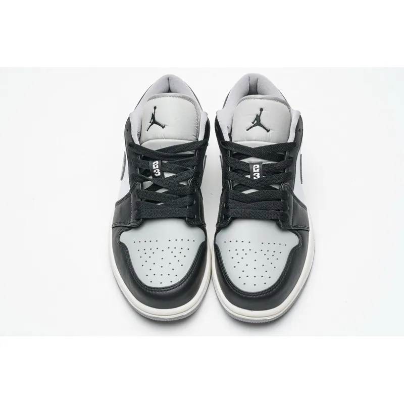 XH Air Jordan 1 Low Light Smoke Grey