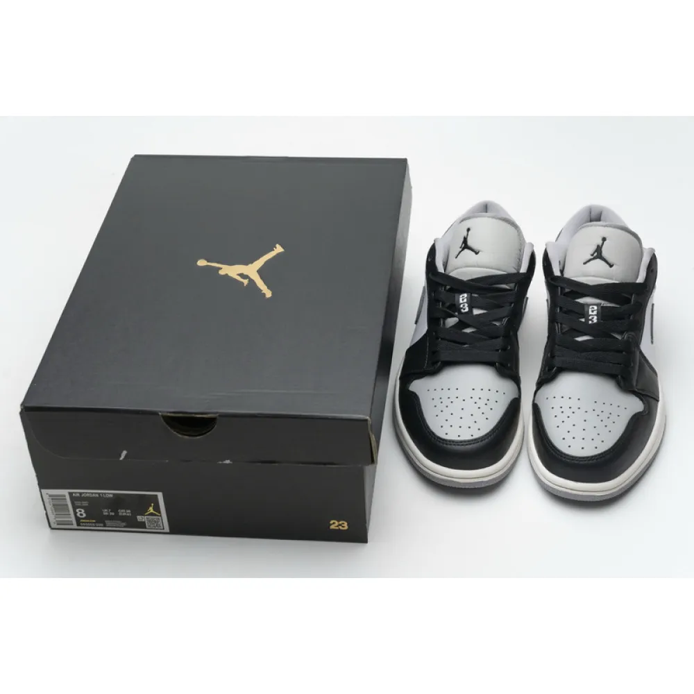 XH Air Jordan 1 Low Light Smoke Grey