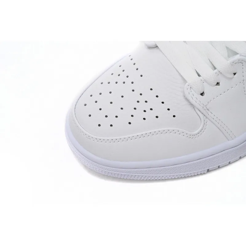 XH Air Jordan 1 Low White Pure Platinum