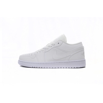 XH Air Jordan 1 Low White Pure Platinum 01