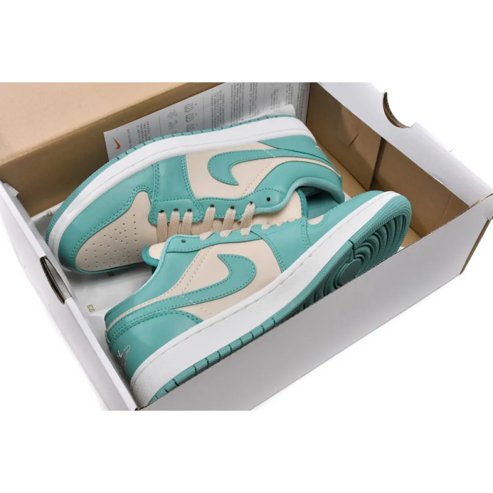 XH Air Jordan 1 Low Tropical Teal
