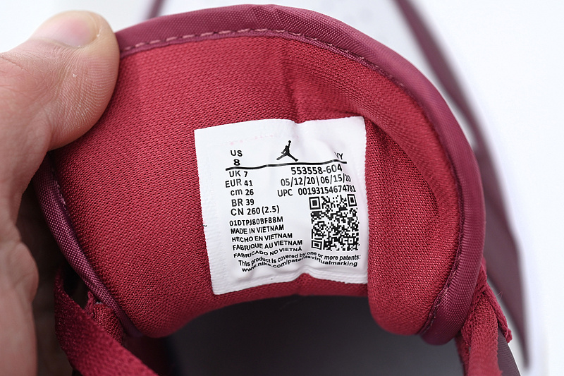 XH Air Jordan 1 Low Noble Red