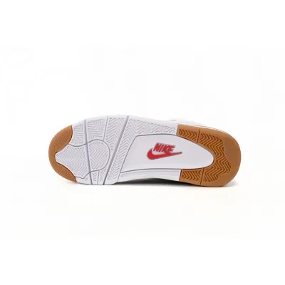 DJ Batch  Nike SB x Air Jordan 4 White Brown