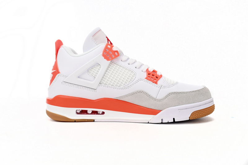 DJ Batch Air Jordan 4 White Orange