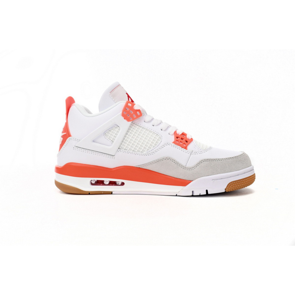 DJ Batch Air Jordan 4 White Orange