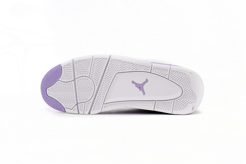 DJ Batch Air Jordan 4 White Purple