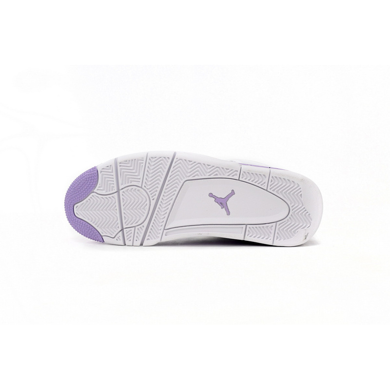 DJ Batch Air Jordan 4 White Purple