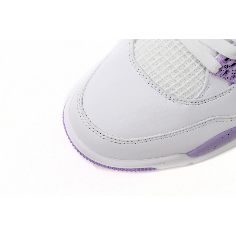 DJ Batch Air Jordan 4 White Purple