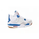 DJ Batch Nike SB x Air Jordan 4 White Blue