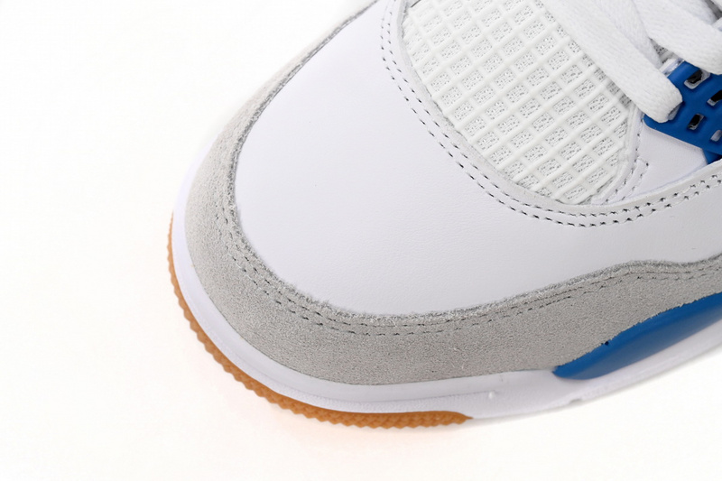 DJ Batch Nike SB x Air Jordan 4 White Blue