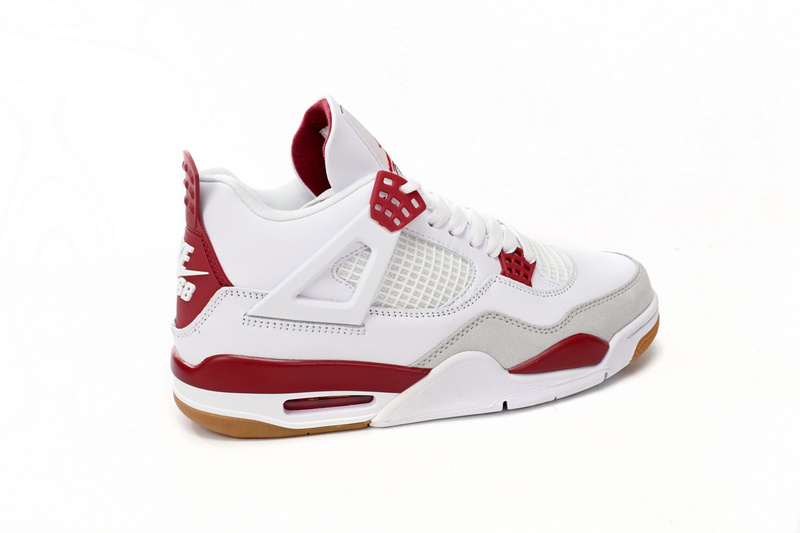 DJ Batch Nike SB x Air Jordan 4 White Red