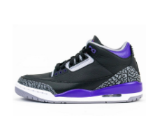 LS Air Jordan 3 Court Purple