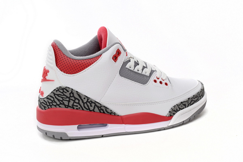 LS Air Jordan 3 OG Vintage Flame Red