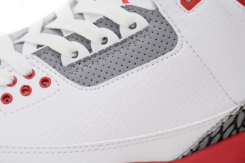 LS Air Jordan 3 OG Vintage Flame Red