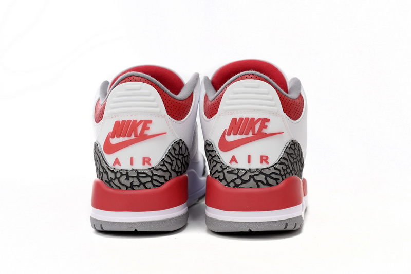 LS Air Jordan 3 OG Vintage Flame Red