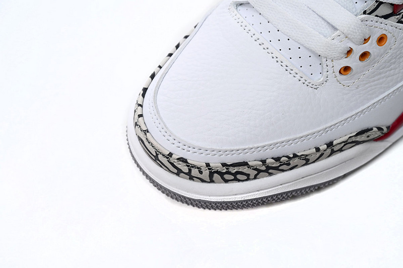 LS Air Jordan 3 Retro Cardinal Red