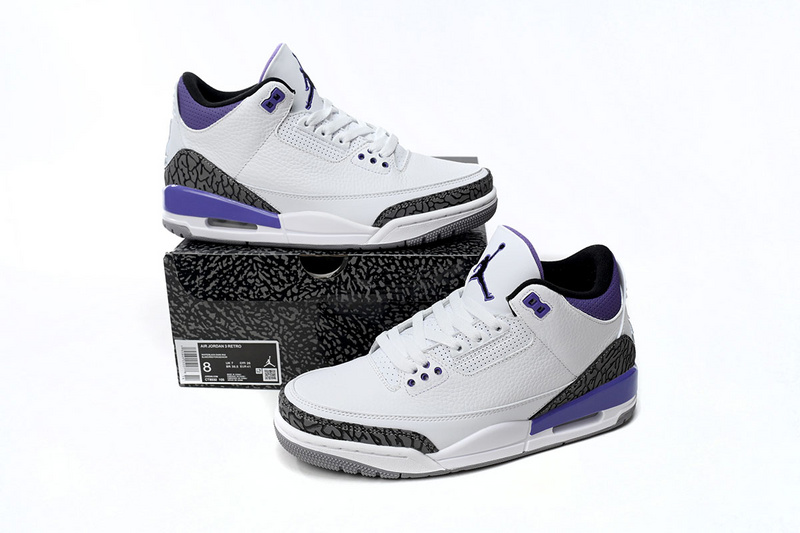 LS Air Jordan 3 Retro Dark Iris