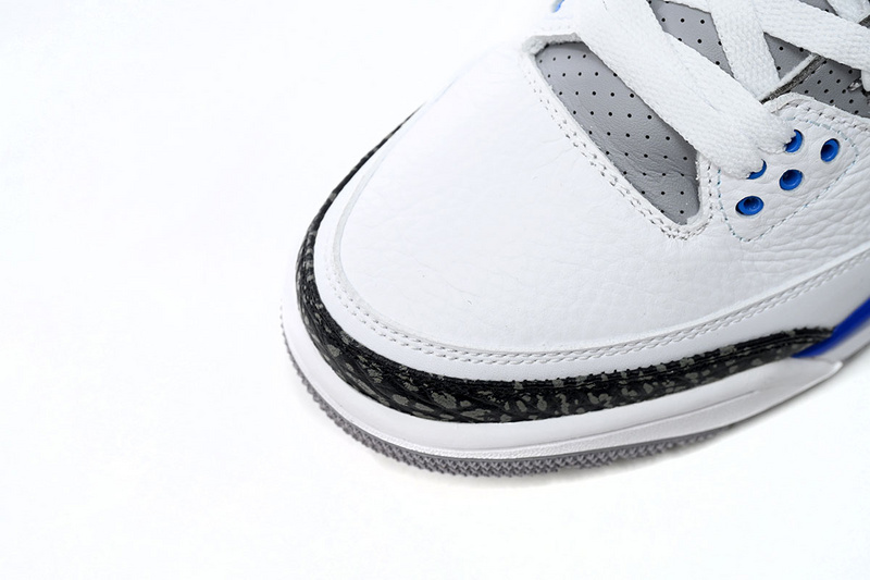 LS Air Jordan 3 Retro Racing Blue