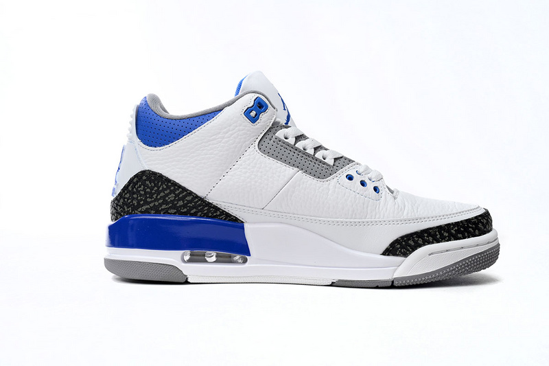 LS Air Jordan 3 Retro Racing Blue