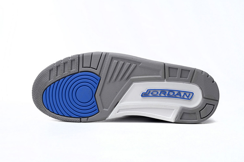 LS Air Jordan 3 Retro Racing Blue