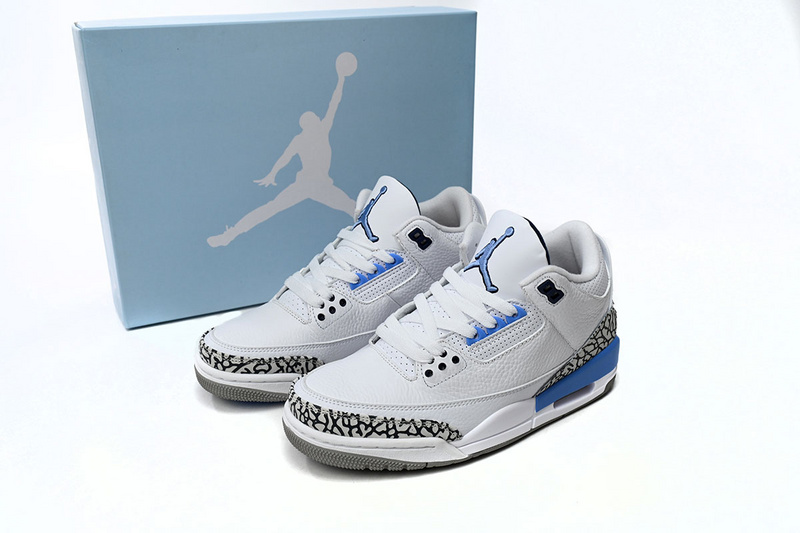 LS Air Jordan 3 Retro UNC