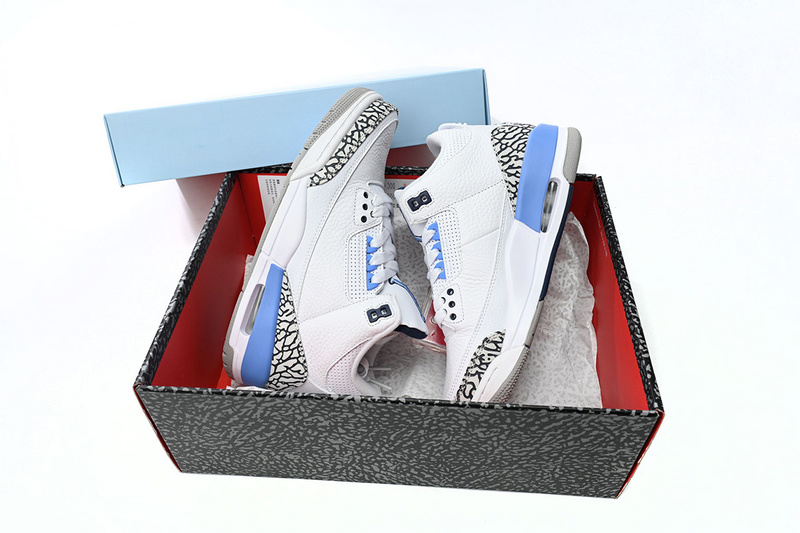 LS Air Jordan 3 Retro UNC