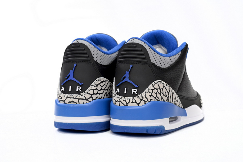 LS Air Jordan 3 Sport Blue