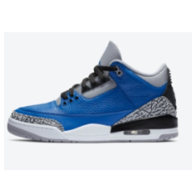 LS Air Jordan 3 Varsity Royal