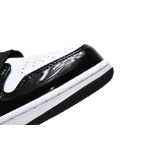 MID Air Jordan 1 Mid SE Black Gold Patent Leather