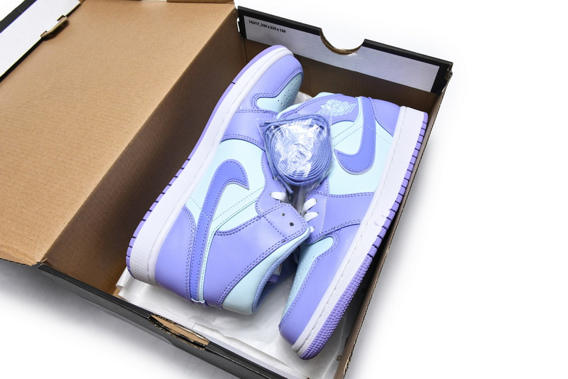 MID Air Jordan 1 Mid Purple Pulse