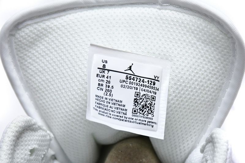 MID Air Jordan 1 Mid White