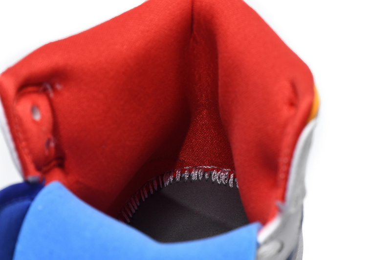 MID Air Jordan 1 Mid White Deep Royal Blue