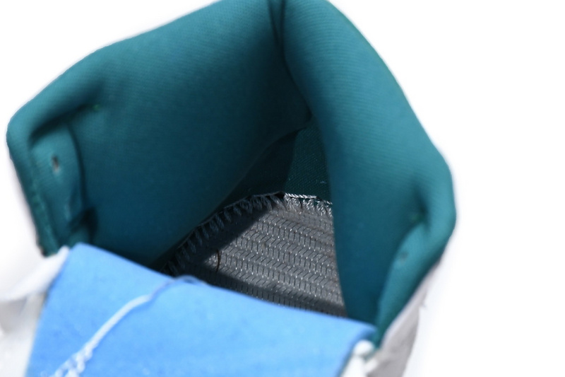 MID Air Jordan 1 Mid White Mystic Green