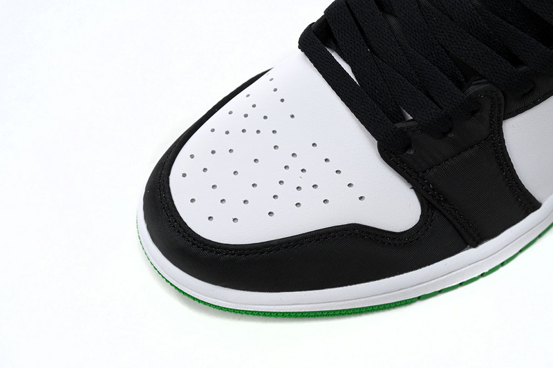 MID Air Jordan 1 White, orange and Green