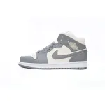 MID Air Jordan 1 White Soot