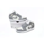 MID Air Jordan 1 White Soot