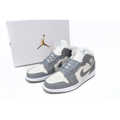MID Air Jordan 1 White Soot 02