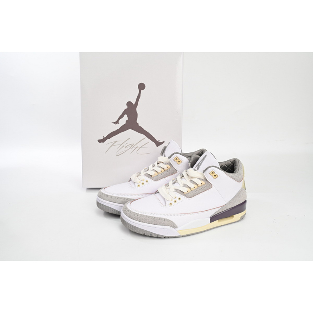 PB A Ma Maniere x Air Jordan 3 Retro SP Medium Grey