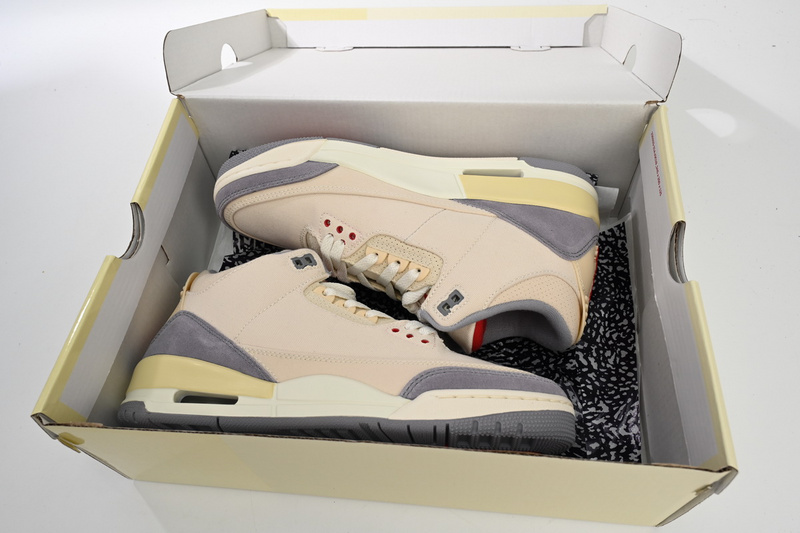 PB Air Jordan 3 “Muslin”