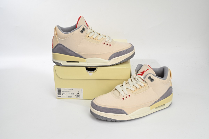 PB Air Jordan 3 “Muslin”