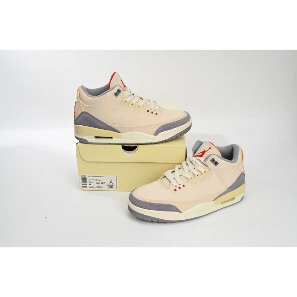 PB Air Jordan 3 “Muslin”