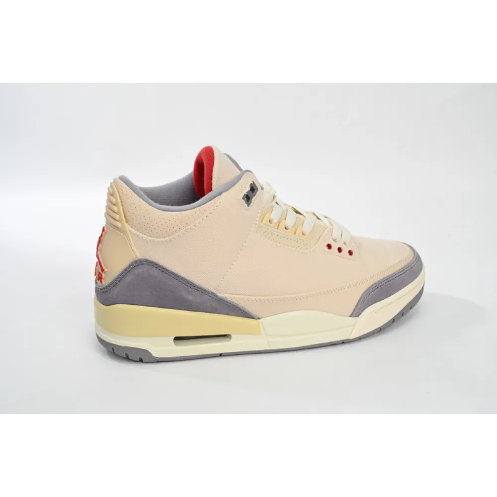 PB Air Jordan 3 “Muslin”