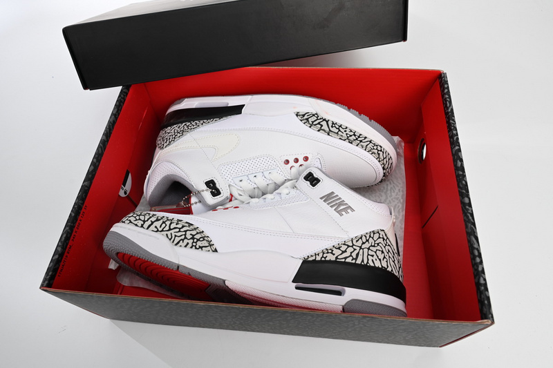 PB Air Jordan 3 JTH NRG Fire Red