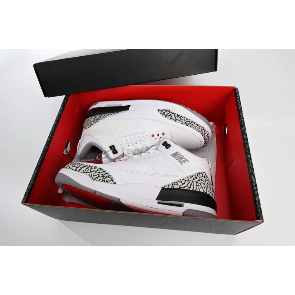 PB Air Jordan 3 JTH NRG Fire Red