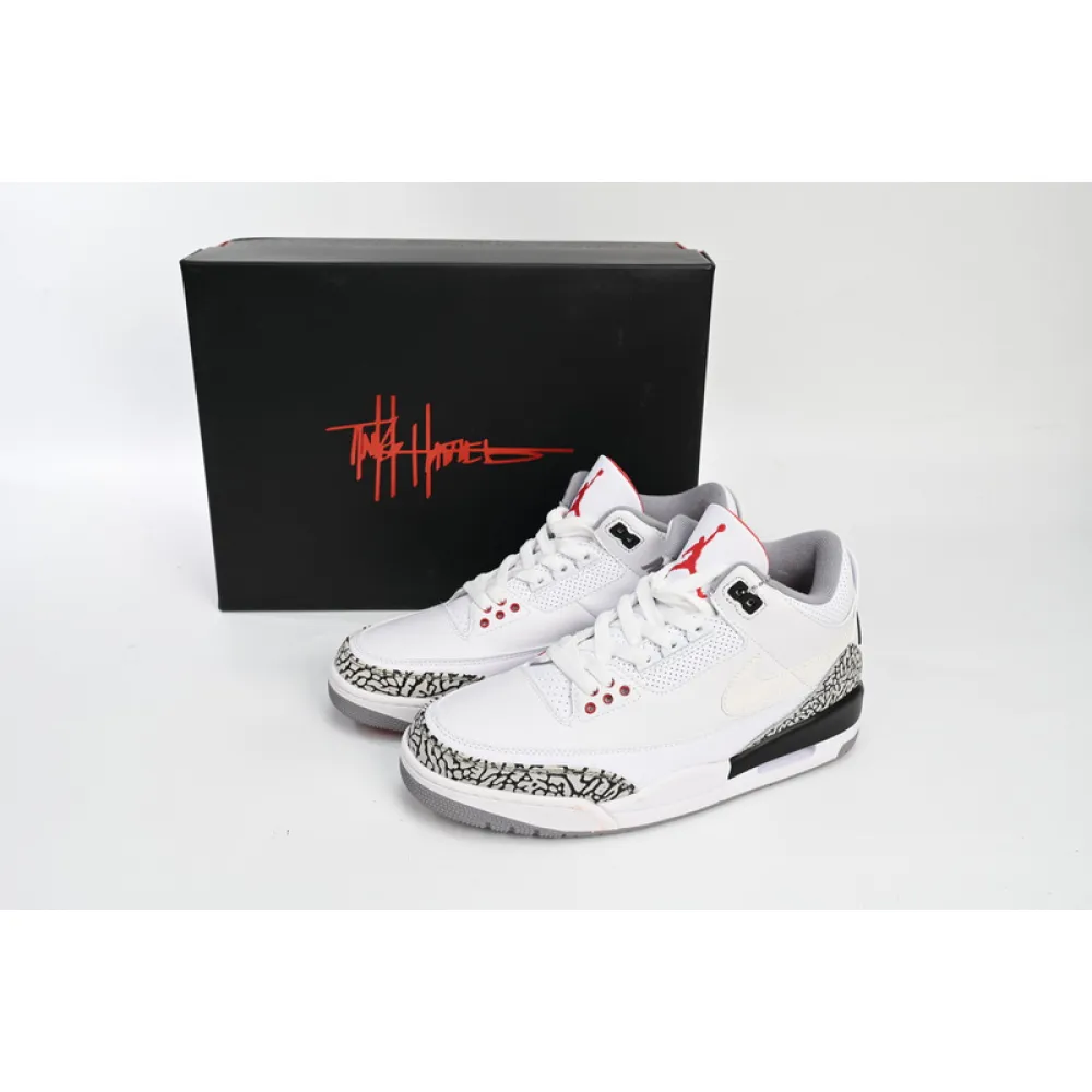 PB Air Jordan 3 JTH NRG Fire Red