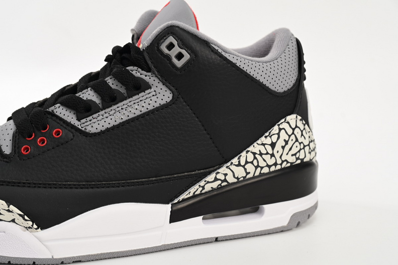 PB Air Jordan 3 Retro Black Cement 2018