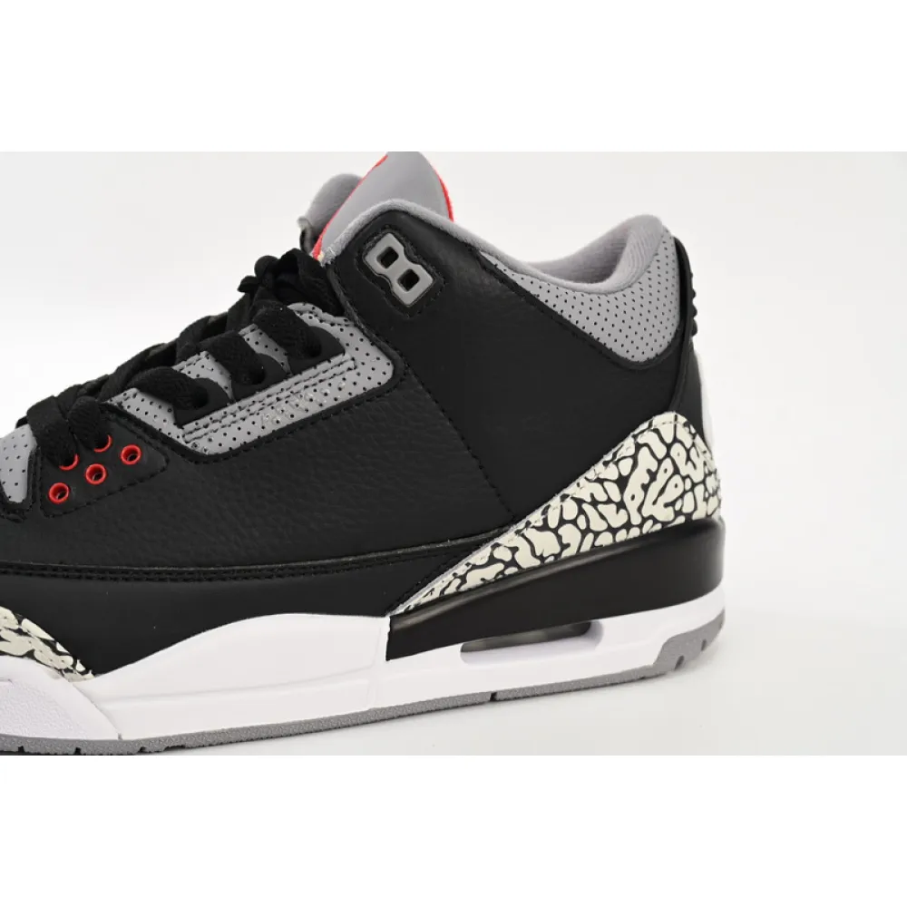 PB Air Jordan 3 Retro Black Cement 2018