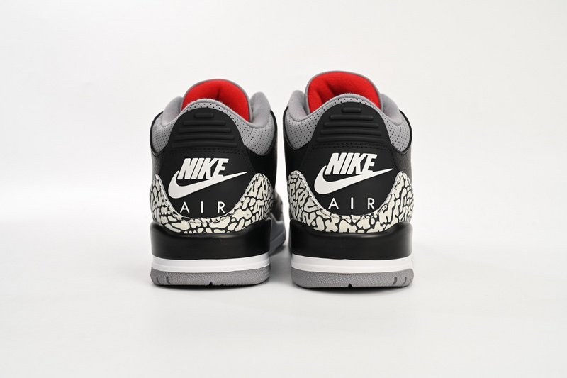 PB Air Jordan 3 Retro Black Cement 2018