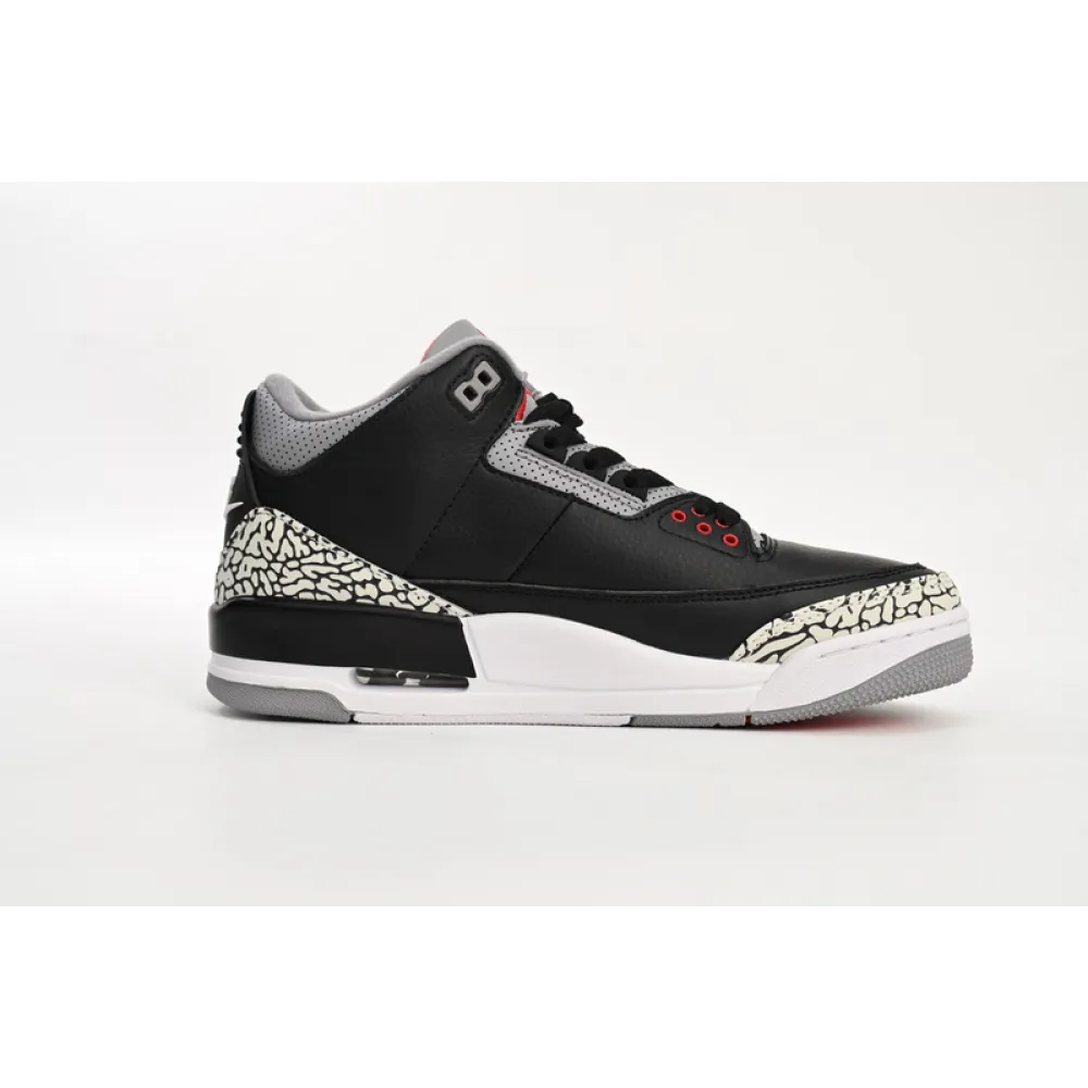 PB Air Jordan 3 Retro Black Cement 2018