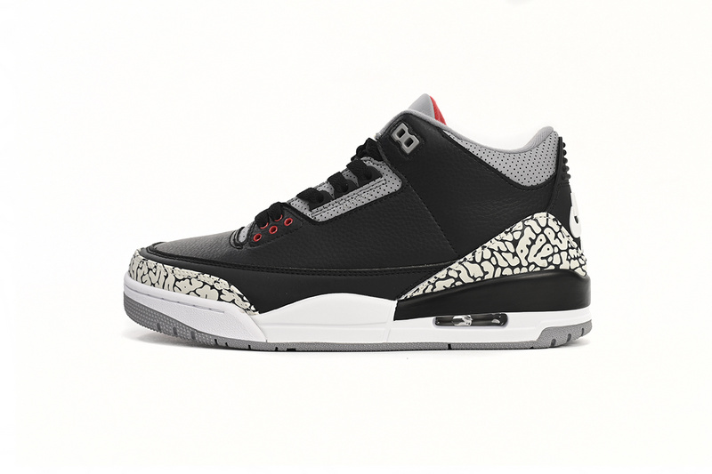 PB Air Jordan 3 Retro Black Cement 2018